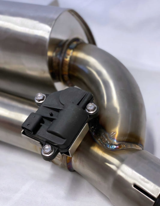 Silencieux à clapet pour Catback CLM RACING