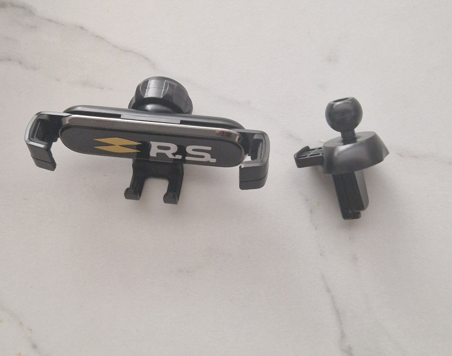 Support de téléphone de voiture, Support de sortie d'air de voiture, Support d'emblème de voiture pour Renault RS Line, accessoires d'intérieur de voiture