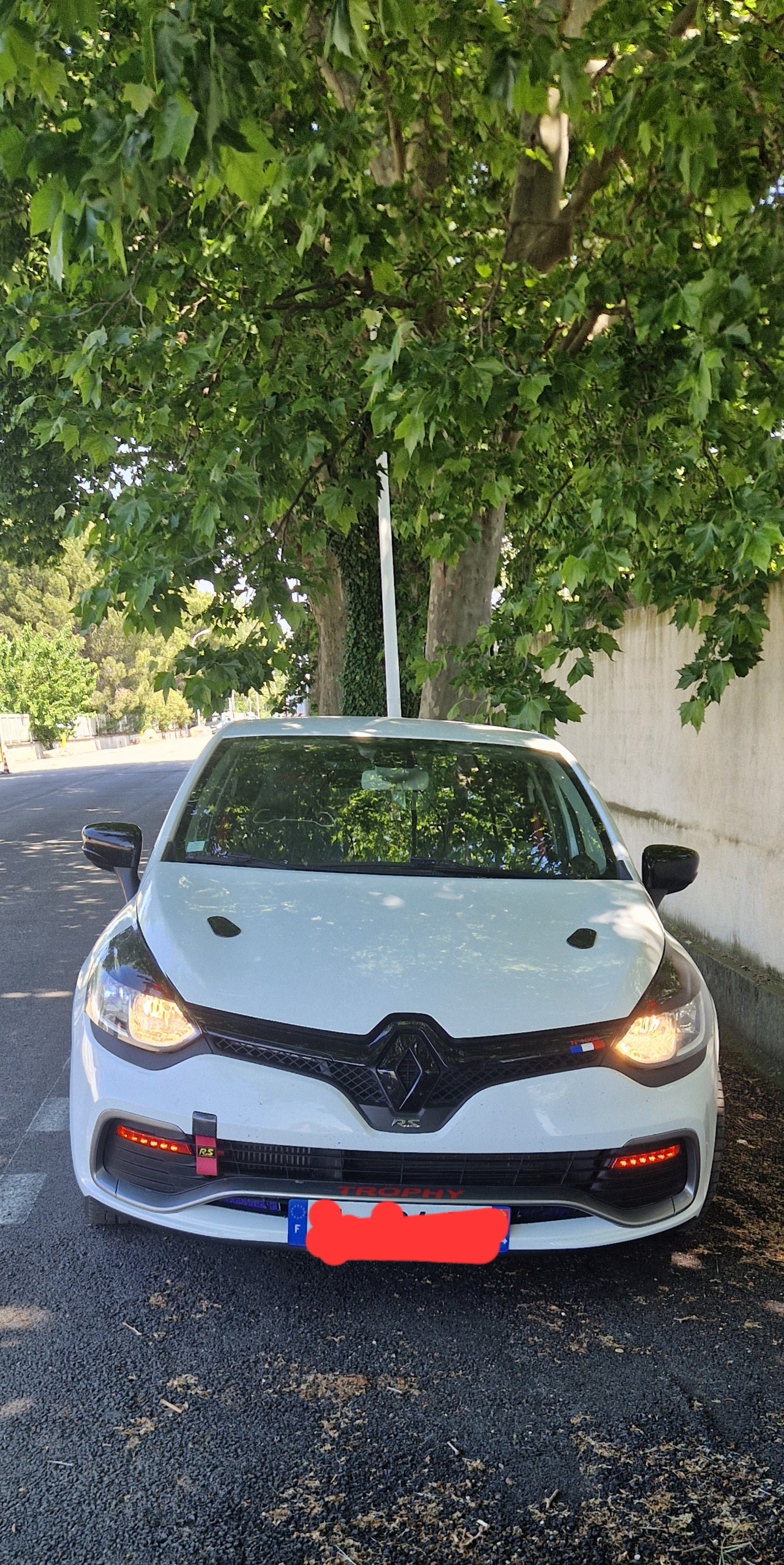 Attache capot factice style rallye