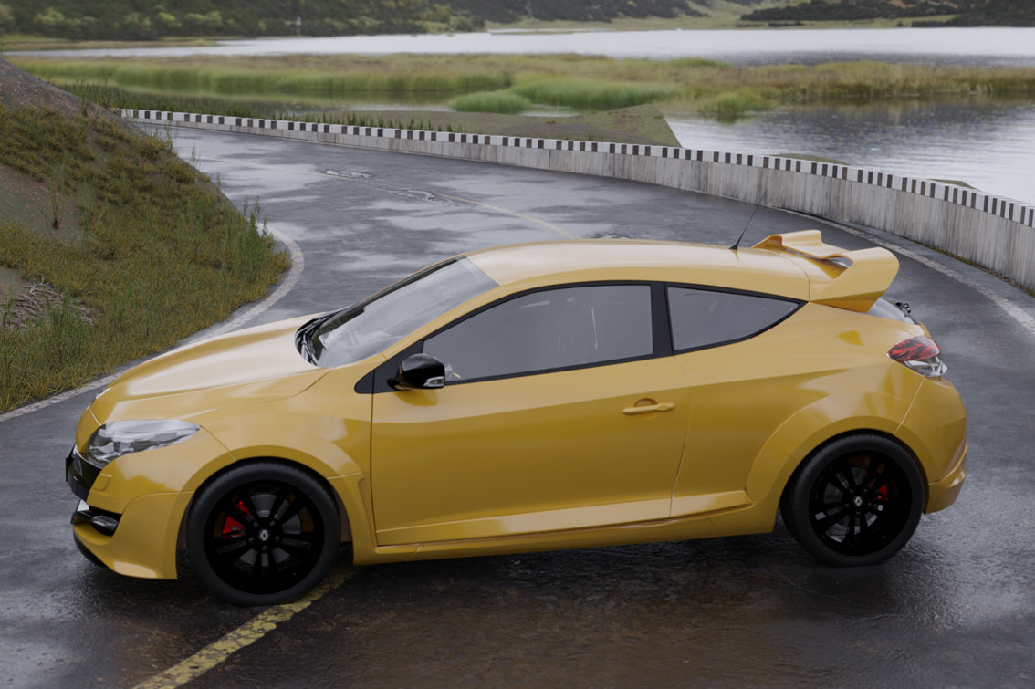 Réplique aileron megane 3 rs cup uniquement Mégane RS
