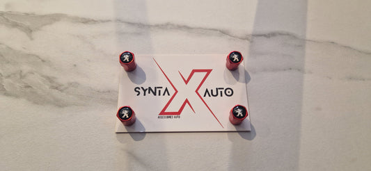 Bouchons de valves réplique Peugeot