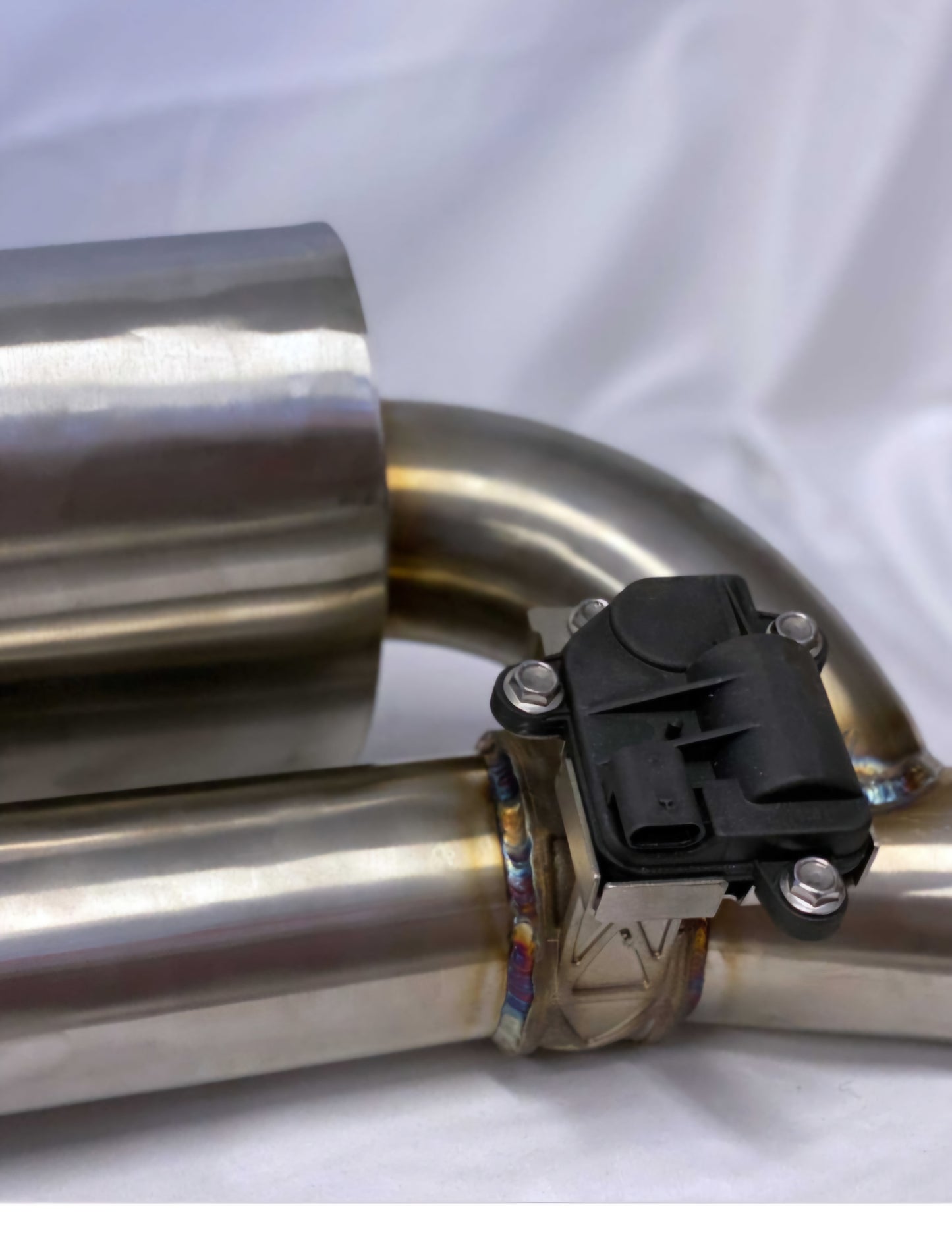 Silencieux à clapet pour Catback CLM RACING
