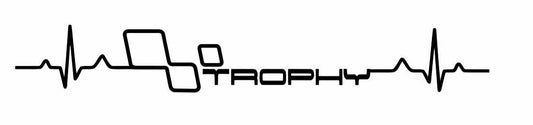 Ligne de vie TROPHY NOIR FOND TRANSPARENT (20 x 2.8cm)