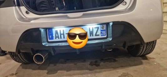 Feux de plaques led clio 4